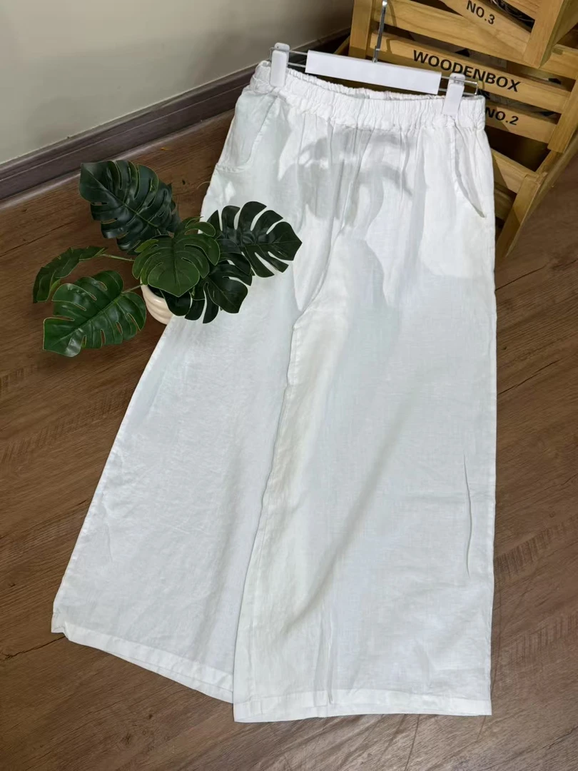 【云目悠悠】夏季宽松百搭宽松版型多色阔腿裤-2025433