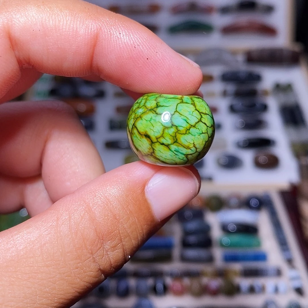 笑***生吊坠玛瑙未镶嵌..