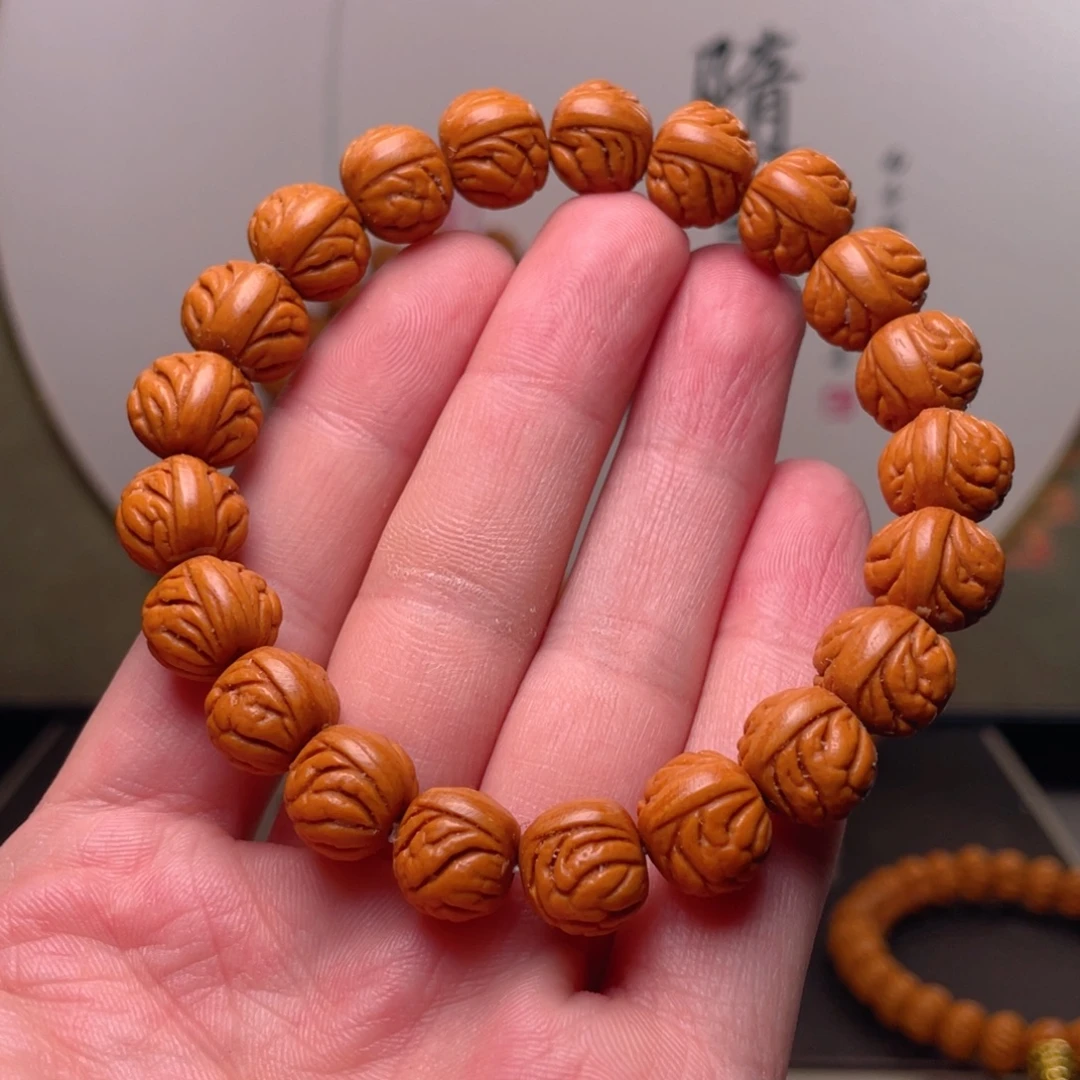 桃核手串13暴龙火焰