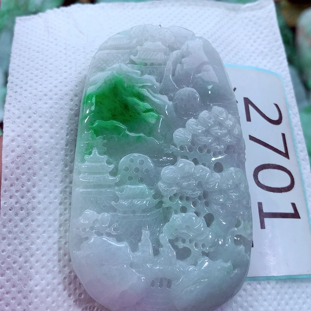吊坠(不含链)未镶嵌翡翠