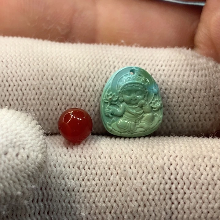 南红玛瑙未镶嵌珠宝半成品