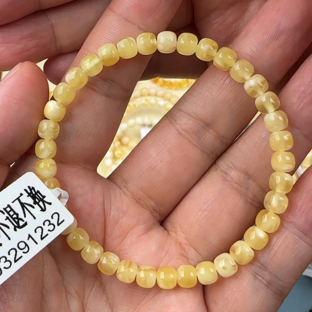 未镶嵌琥珀手链5.5咪