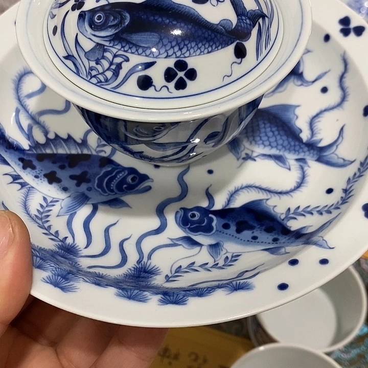 陶摆件景德镇陶瓷主人杯2344