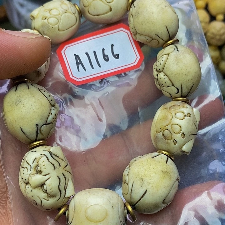 游***务手串/手链鹿骨人工