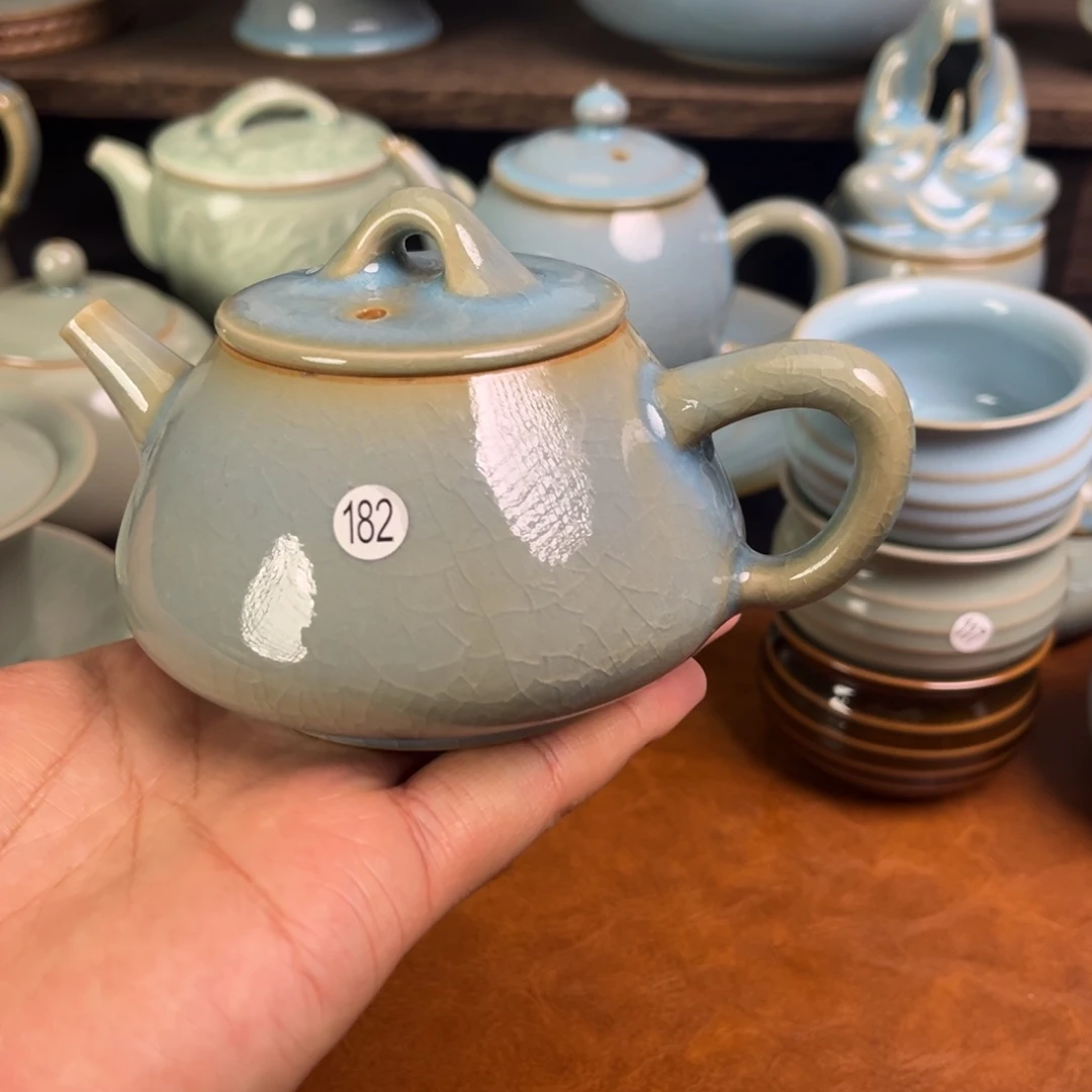 【闪购商品】汝州石瓢壶汝瓷手工