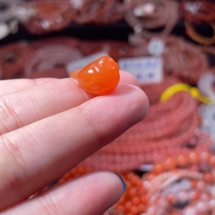 南红玛瑙未镶嵌肥啾1760