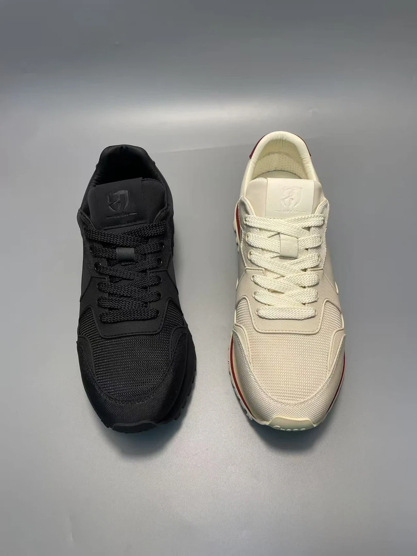 A697-8广州新款时尚休闲鞋透气轻便厚底阿甘男士休闲潮流百搭