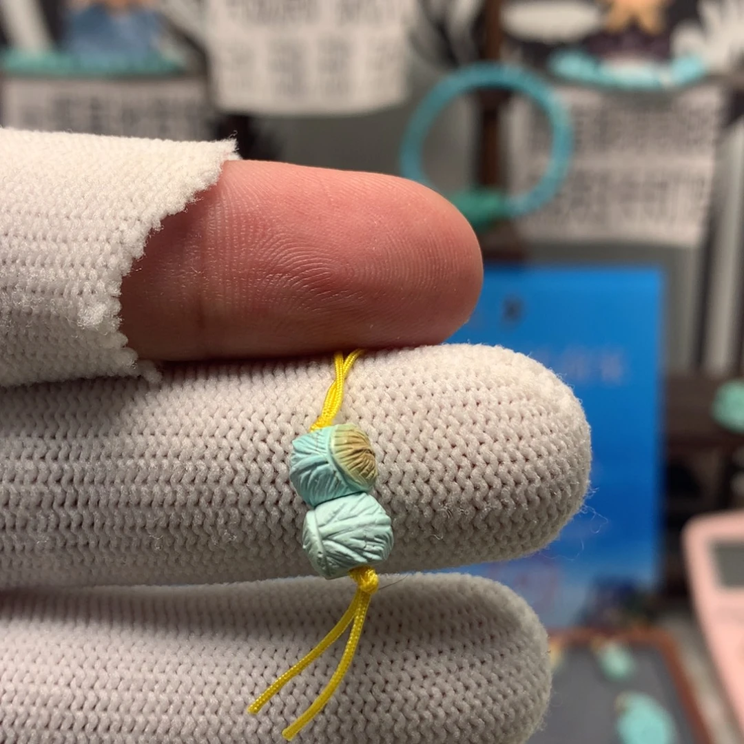 绿松石未镶嵌挂件