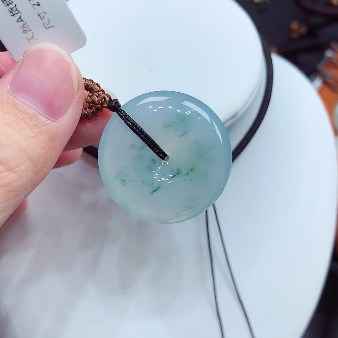 翡翠未镶嵌颈饰翡翠107，27.2/6
