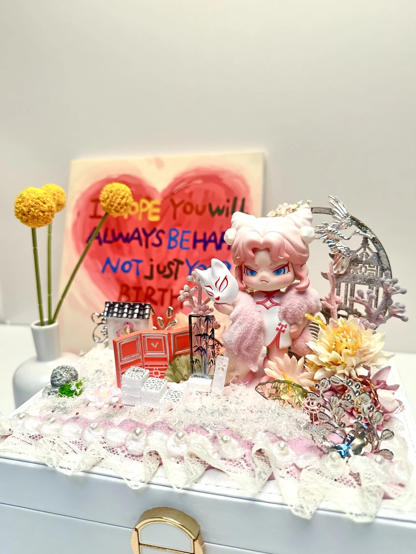 创意手工正版萌粒混装DIY奶油胶礼物套组