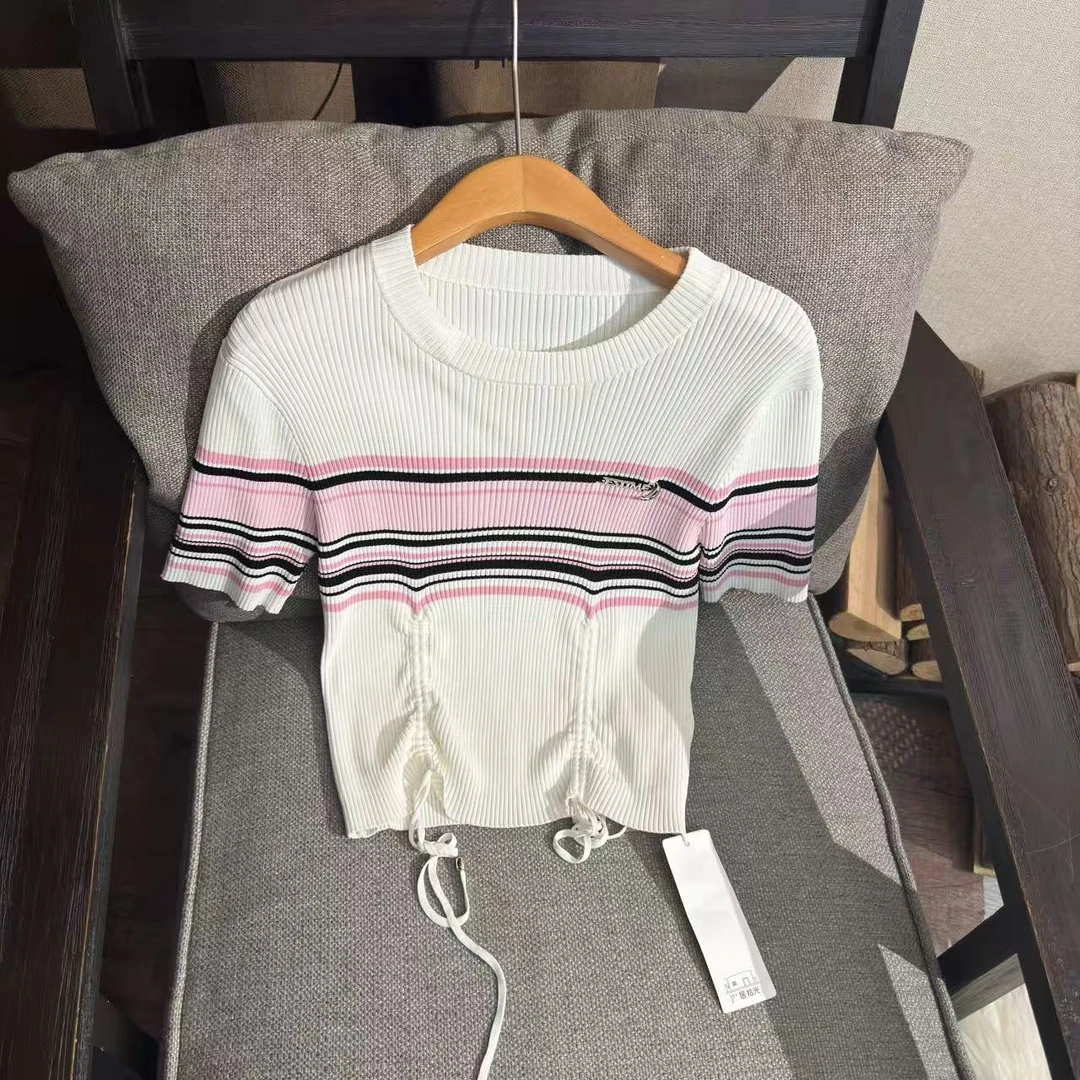 【首次PO价】西町村屋剧拾光休闲运动感拼色抽绳针织衫AB8112674