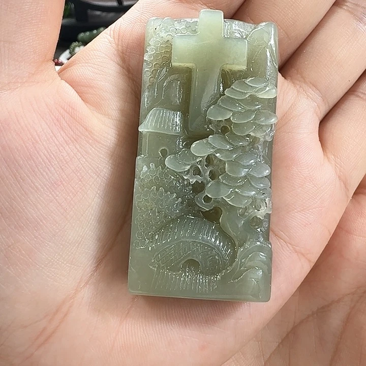 颈饰未镶嵌和田玉