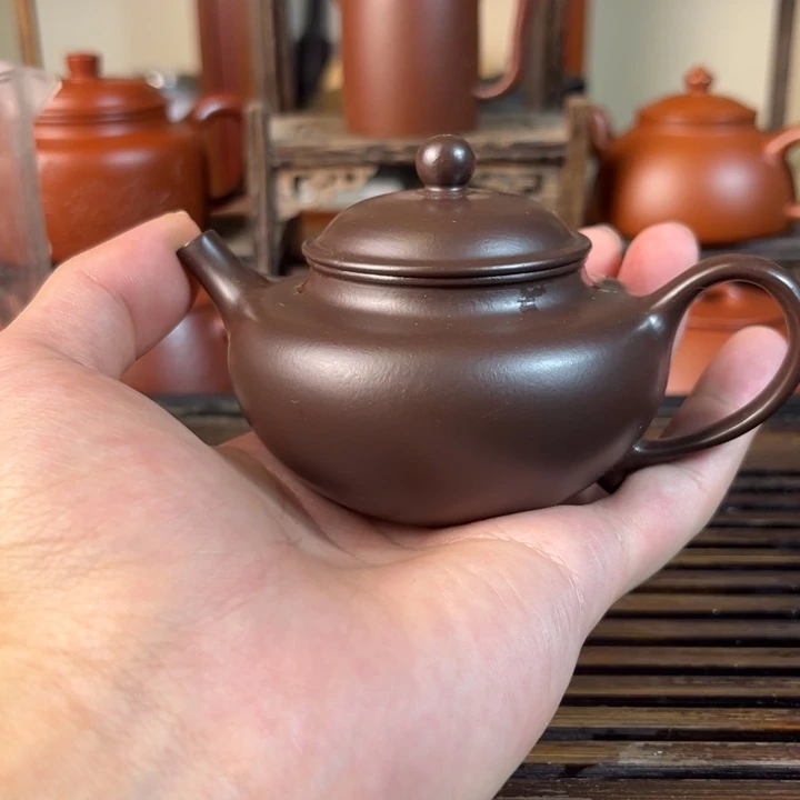 茶壶紫砂原矿紫砂手工制作