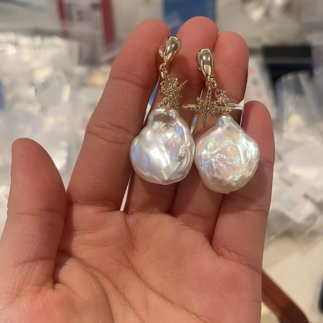 淡水珍珠颈饰合金