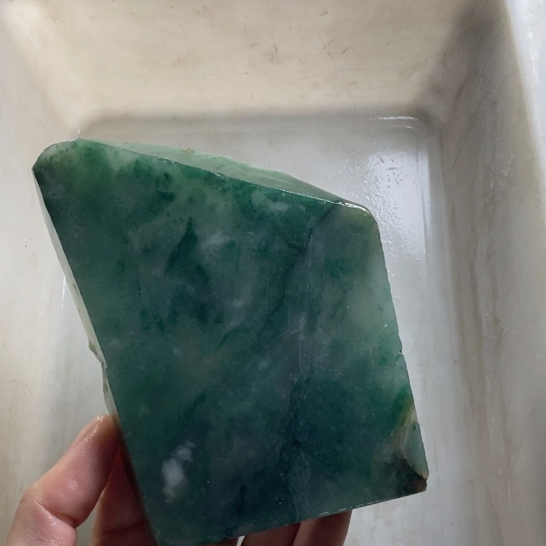 定制石英质玉大*天然非洲翠手镯定制