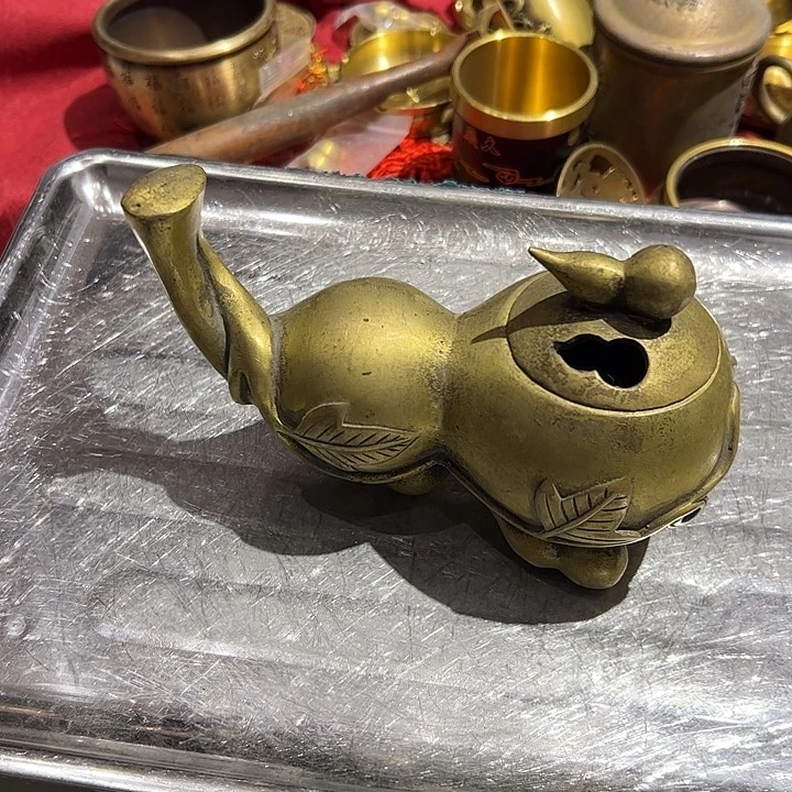 青*微瑕疵黄铜摆件工艺品