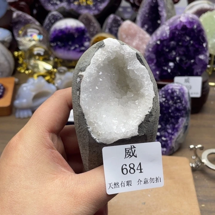 水晶未镶嵌珠宝半成品