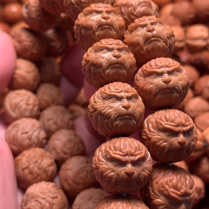 【闪购商品】猴头核桃手串杰**8悟空