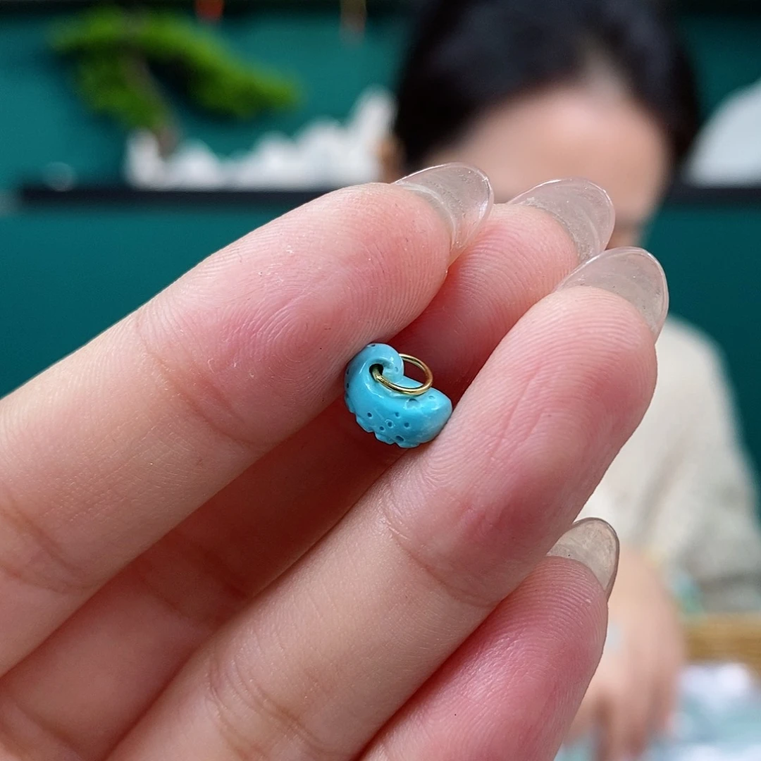 绿松石珠宝奇石未镶嵌