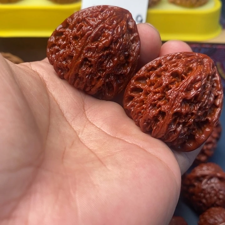 文玩核桃把件南江石4