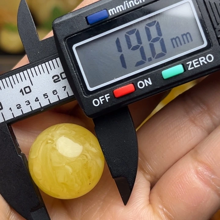 蜜蜡未镶嵌珠宝奇石天然蜜蜡散珠微瑕一粒199