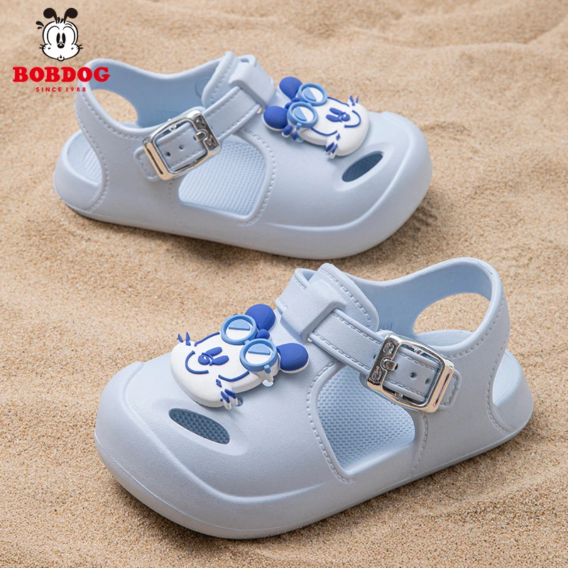 福利-8】巴布豆卡通洞洞鞋夏季外穿防滑厚底耐磨软底凉拖鞋386