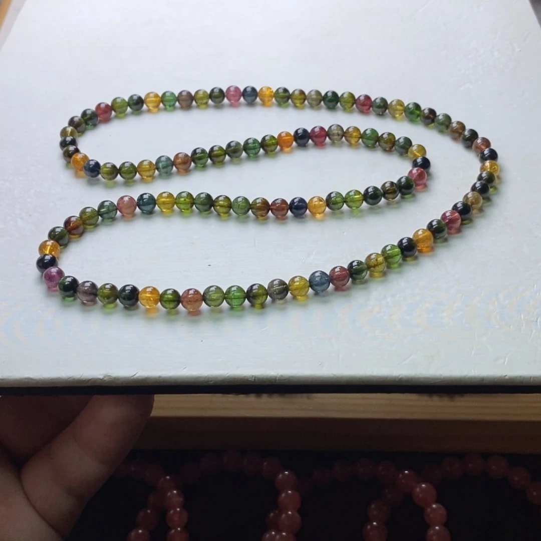 碧玺碧玺手链未镶嵌