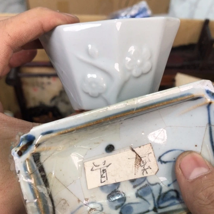 陶瓷孤品单件车里拍