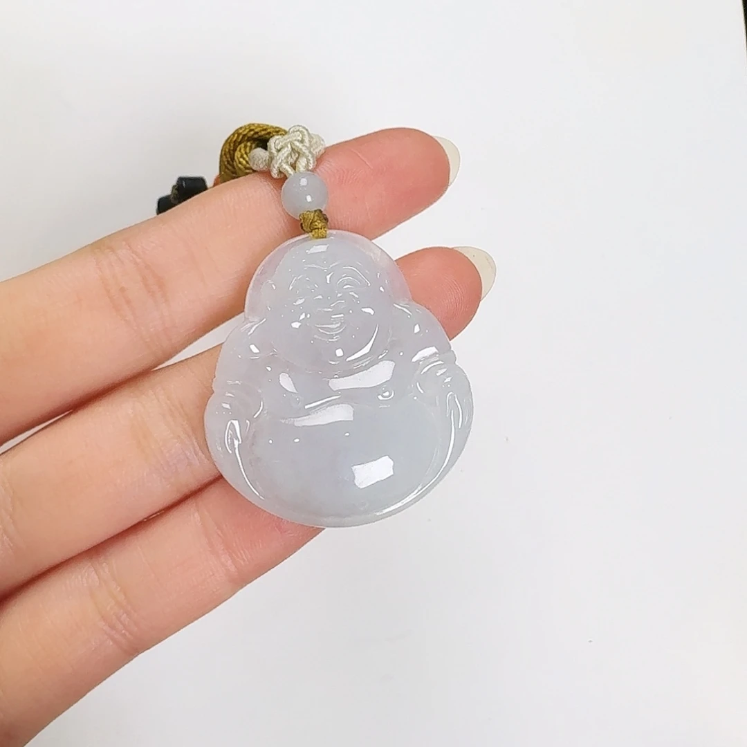 翡翠颈饰未镶嵌佛公