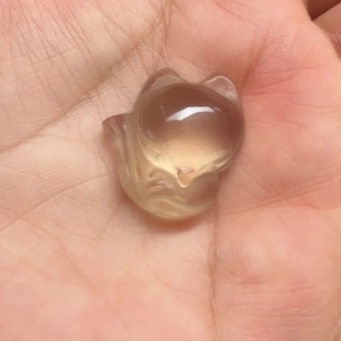 黄晶珠宝半成品未镶嵌?****y