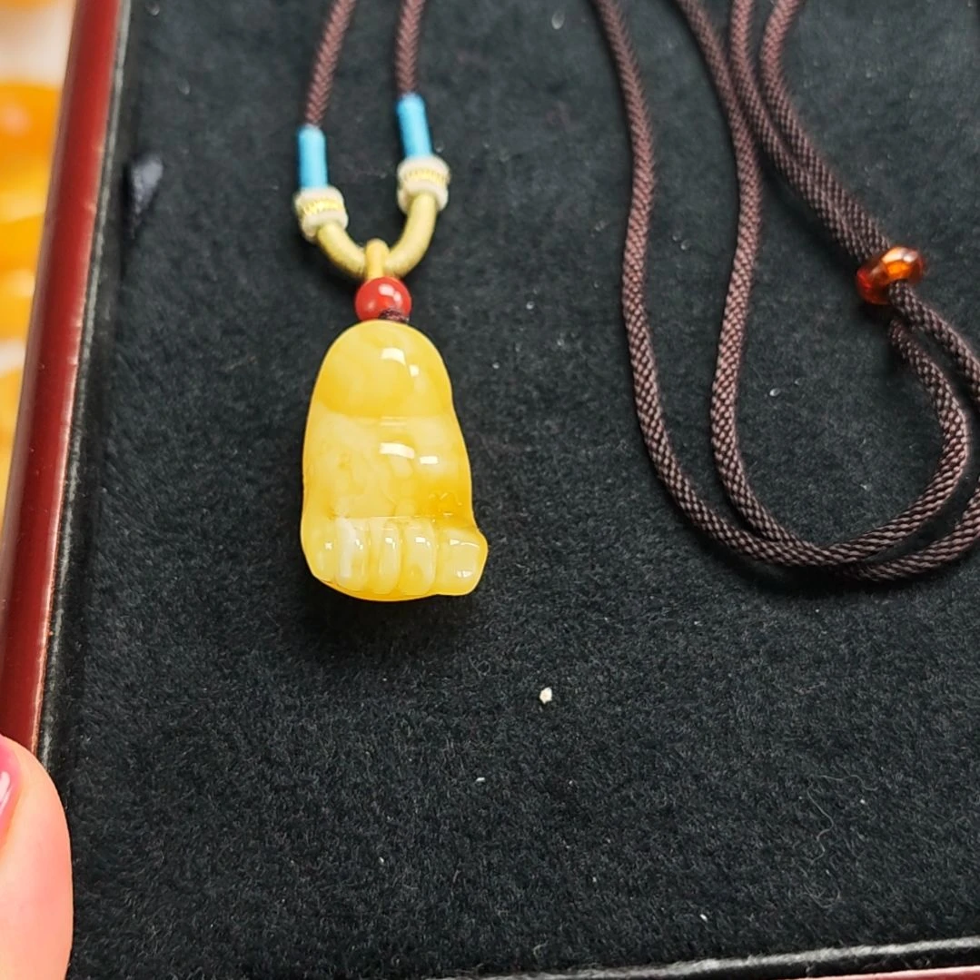 蜜蜡吊坠(赠链)未镶嵌