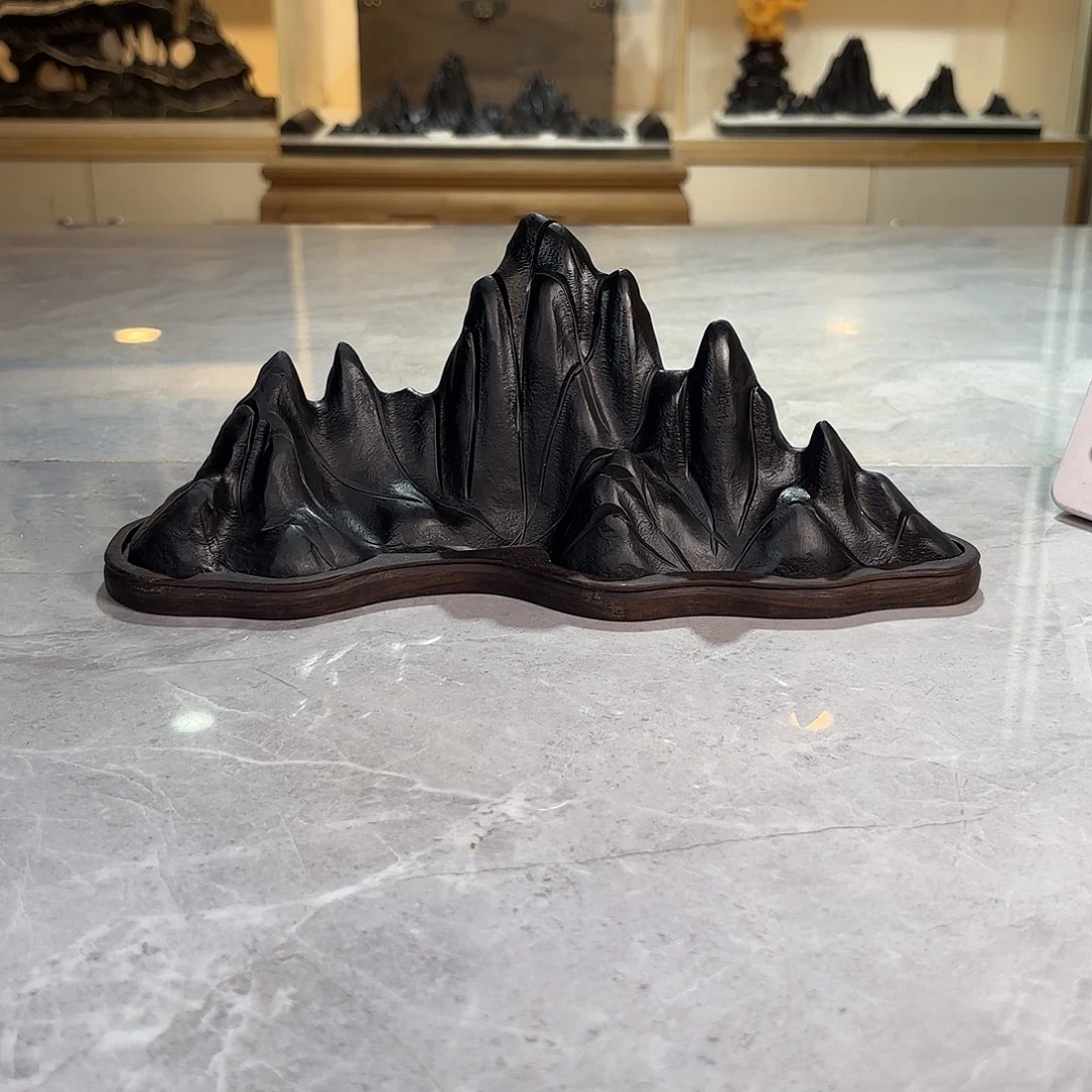 1***记灵璧石手工雕刻奇石摆件