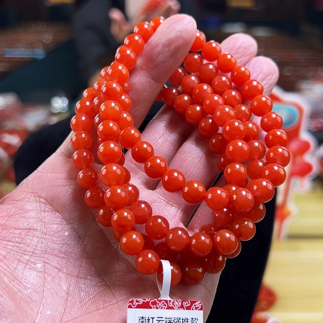未镶嵌买南红玛瑙8mmmmm