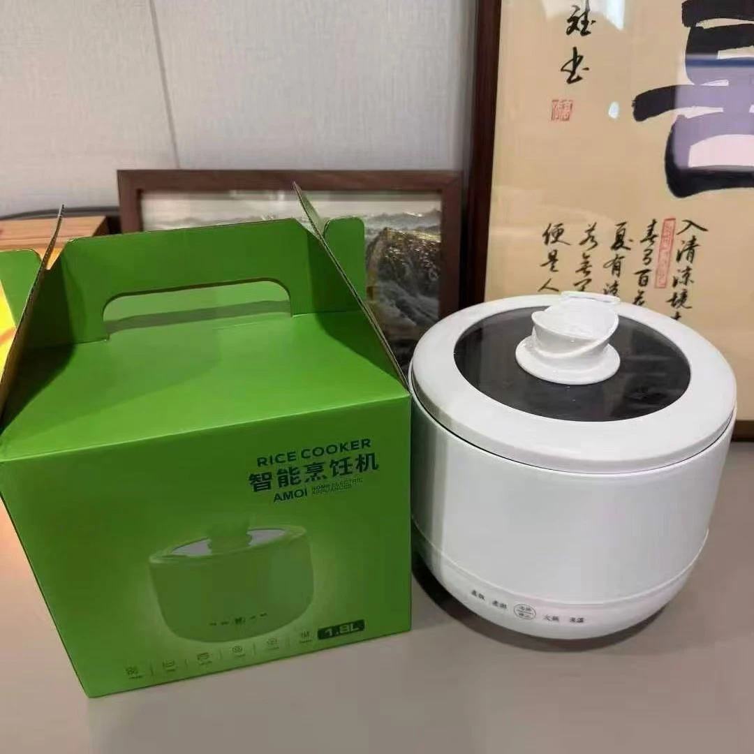 新疆包邮-多功能电煮锅家用学生宿舍米饭煮面小电锅蒸煮一体