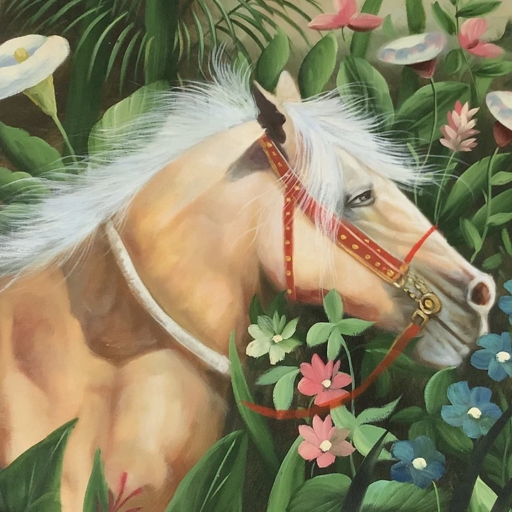 油画50*60手绘油画