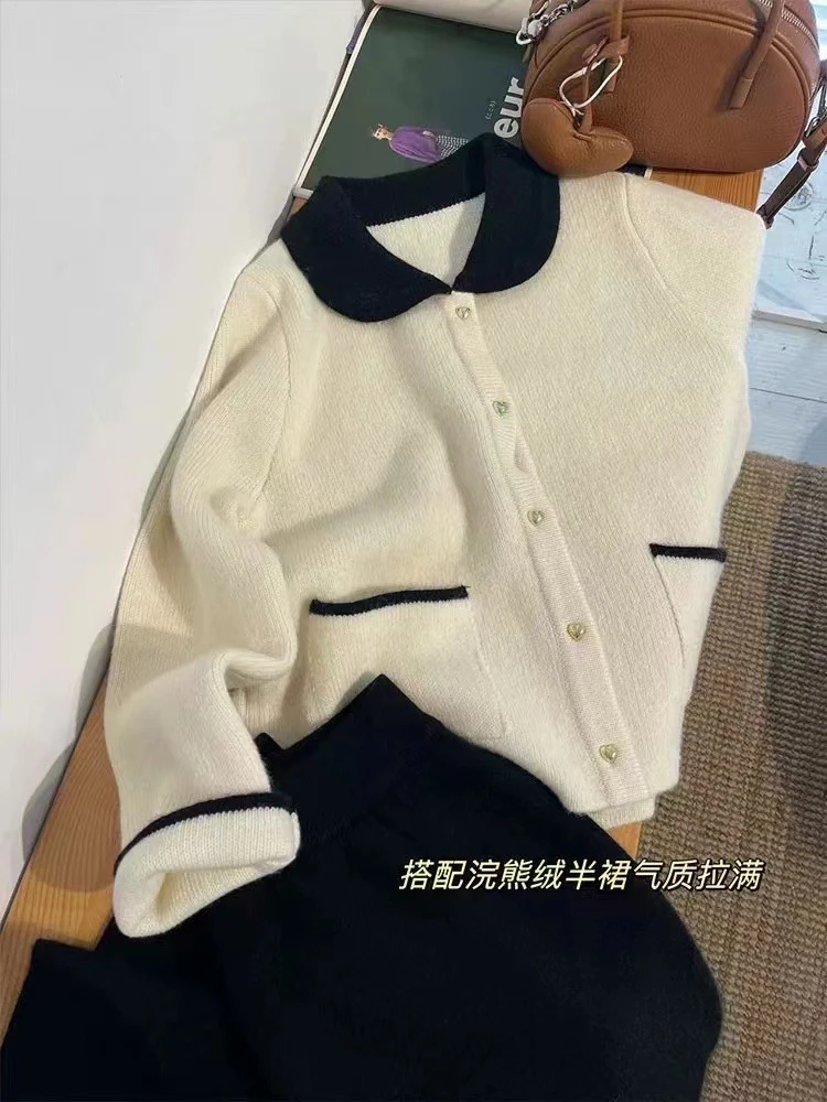 Three｜韩系休闲大方毛衣