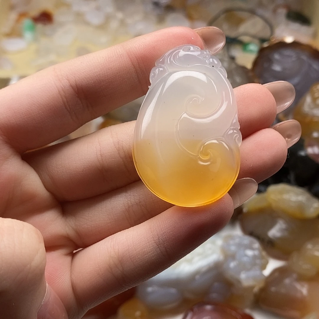 玛瑙/玉髓未镶嵌颈饰