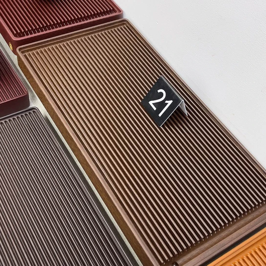 思***厚无边框单边排水 棕色 60✖️30