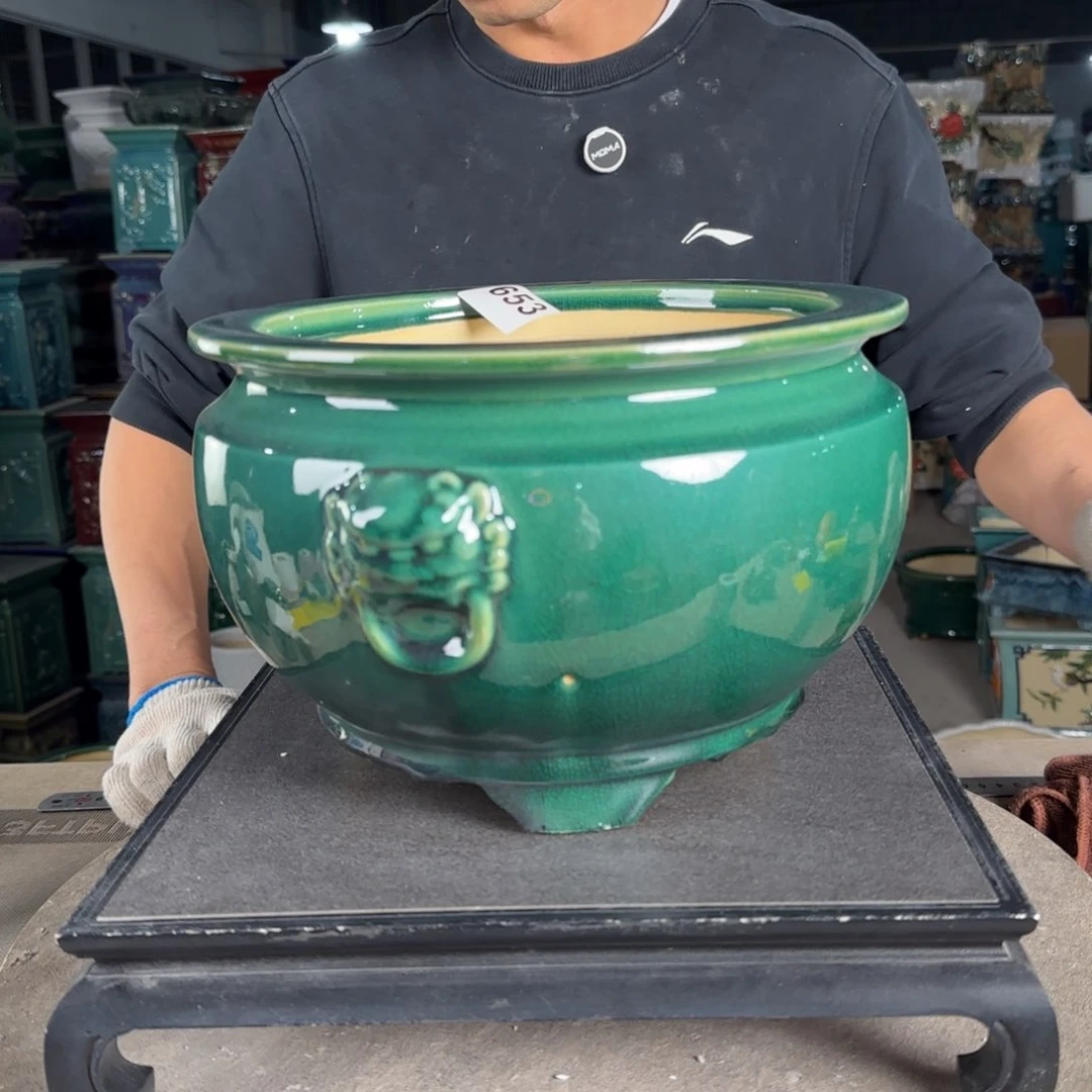 一风堂石湾花盆。微瑕653