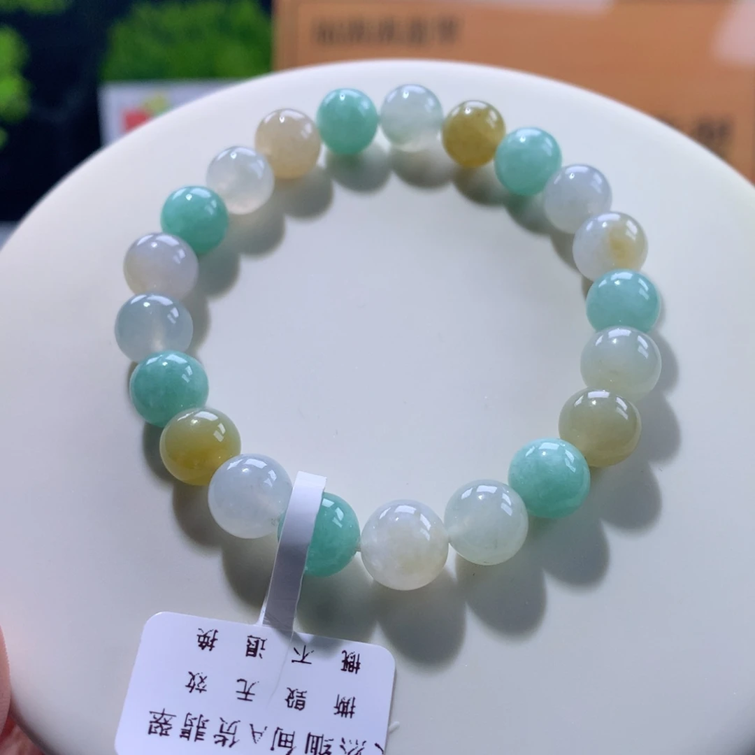 翡翠未镶嵌手链卡9