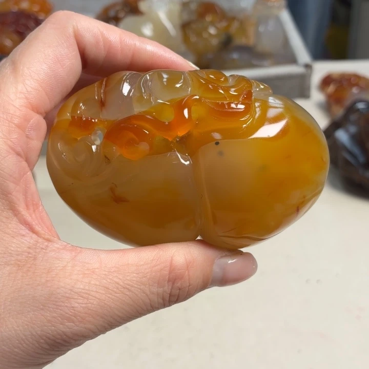 玛瑙/玉髓未镶嵌吊坠(不含链)