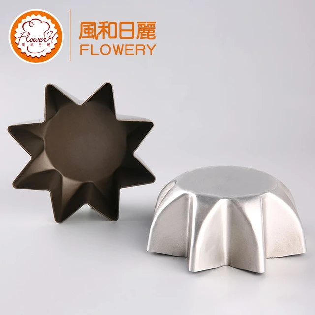 风和日丽八角模面包模具不粘 圣诞树星型模潘多洛模 六角蛋糕模具