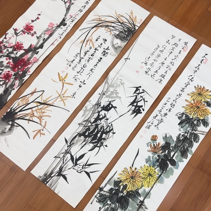 国画纯手绘手工国画作品福利24/98