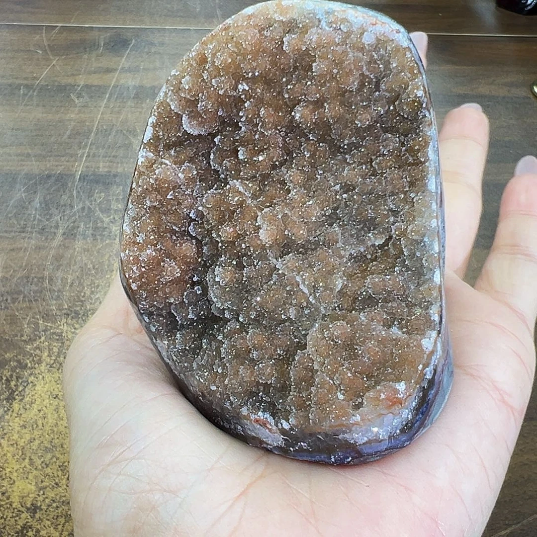 紫晶未镶嵌摆件紫晶