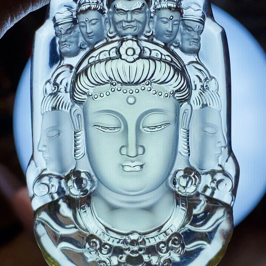 水晶颈饰未镶嵌颂*吊坠