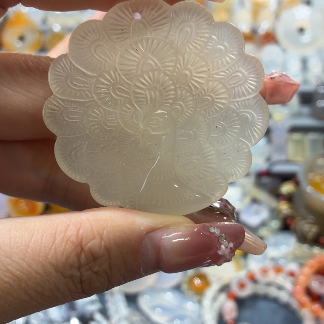 玛瑙/玉髓未镶嵌吊坠(不含链)