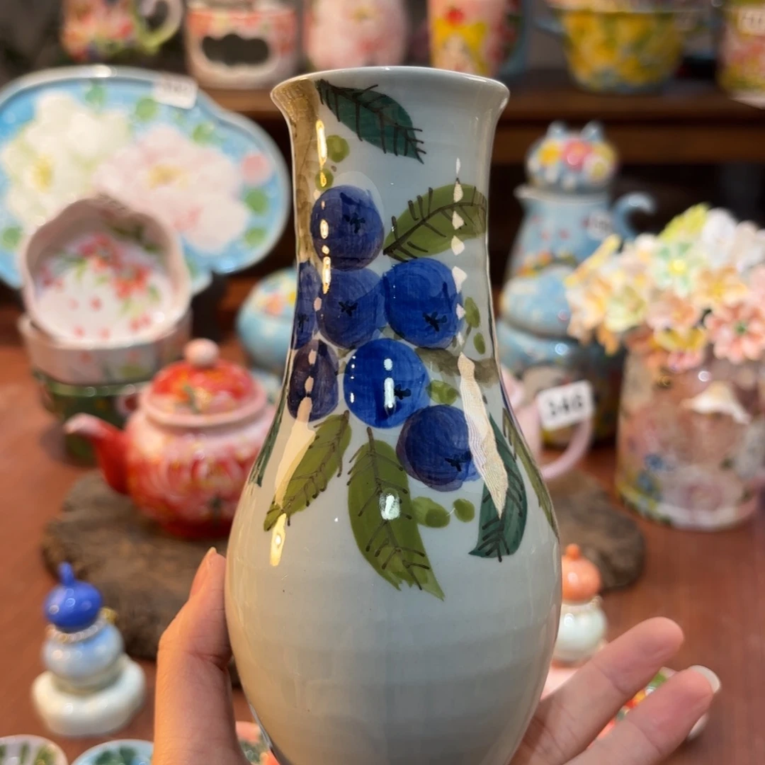 景德镇手绘高温釉下彩陶瓷茶具