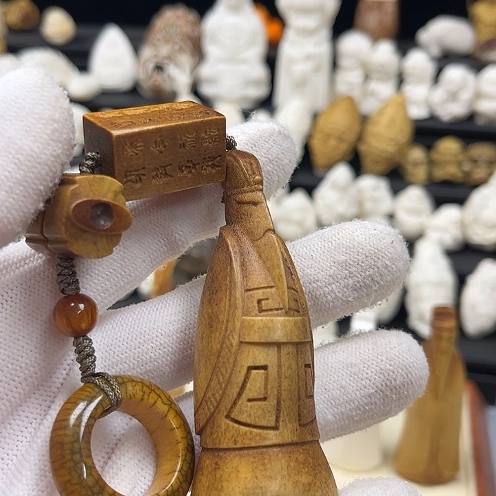 你***啊鹿骨手串/手链翁仲