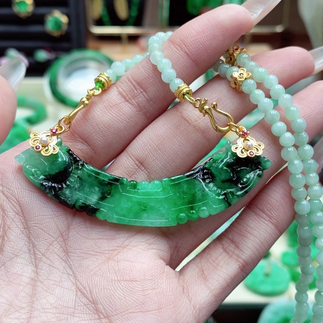 颈饰未镶嵌翡翠翡翠吊坠