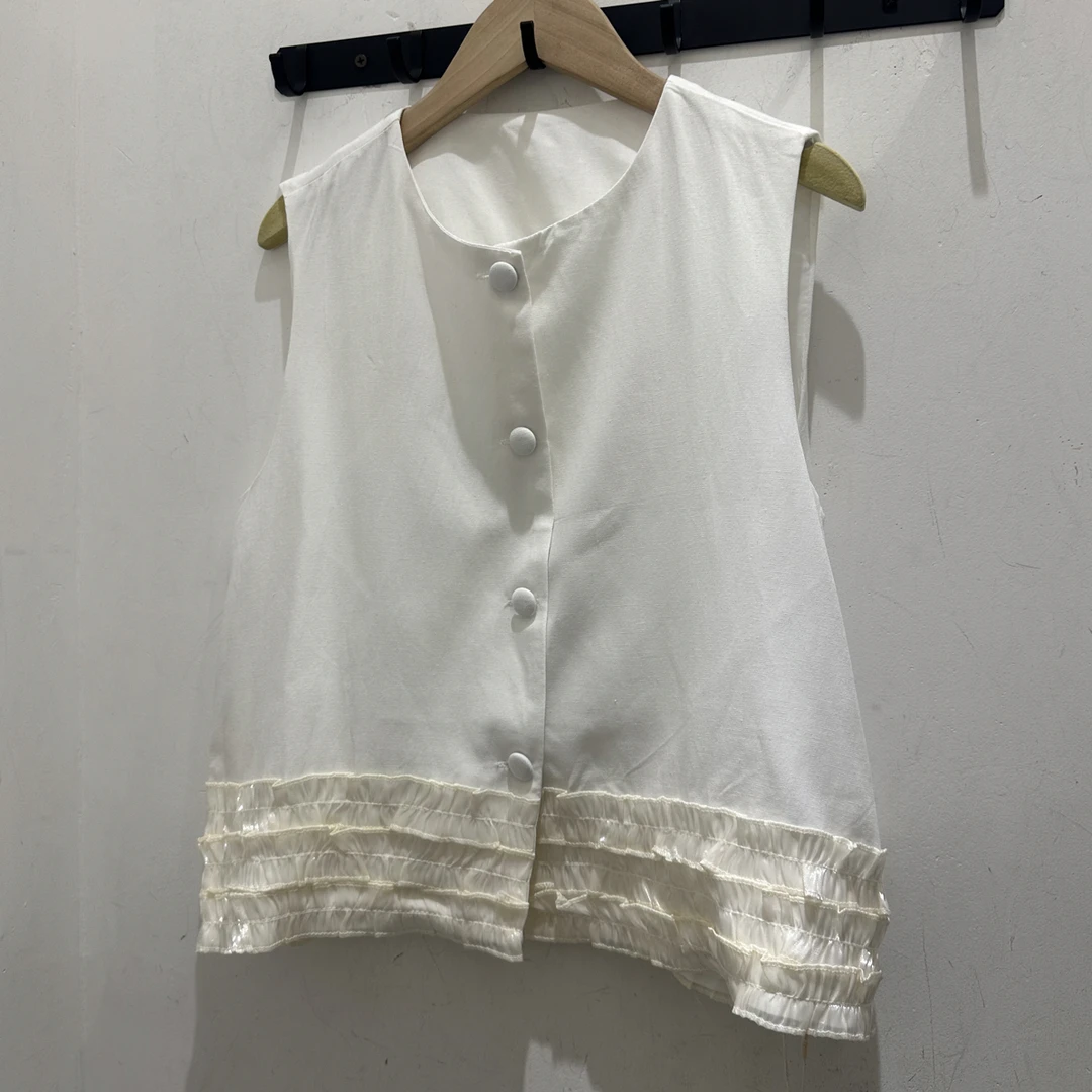 2025 新款时尚设计款马甲单穿外套